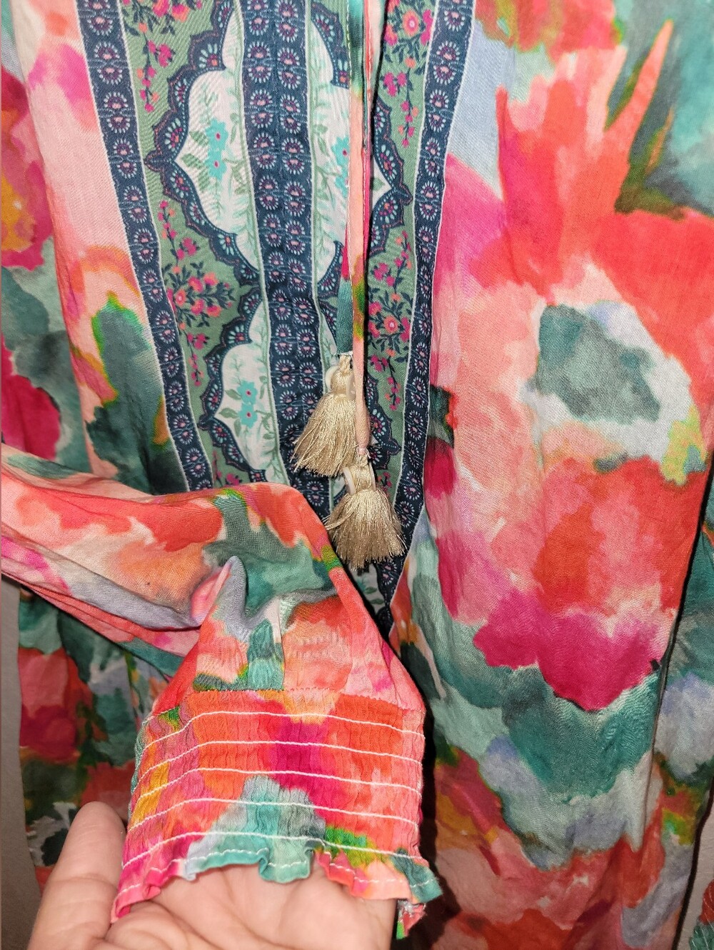 Soft Surroundings Boho Top - Picture 3 of 4